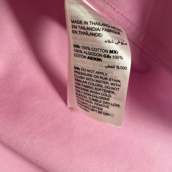 Chico's button up 3/4 sleeves no iron, with stain shield - Picture 8 of 10